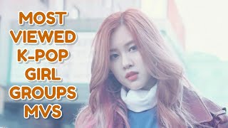 [TOP 50] MOST VIEWED K-POP GIRL GROUPS MVS | AUGUST 2023