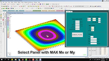 OpenSLAB: Design concrete slabs with STAAD pro in 5 minutes