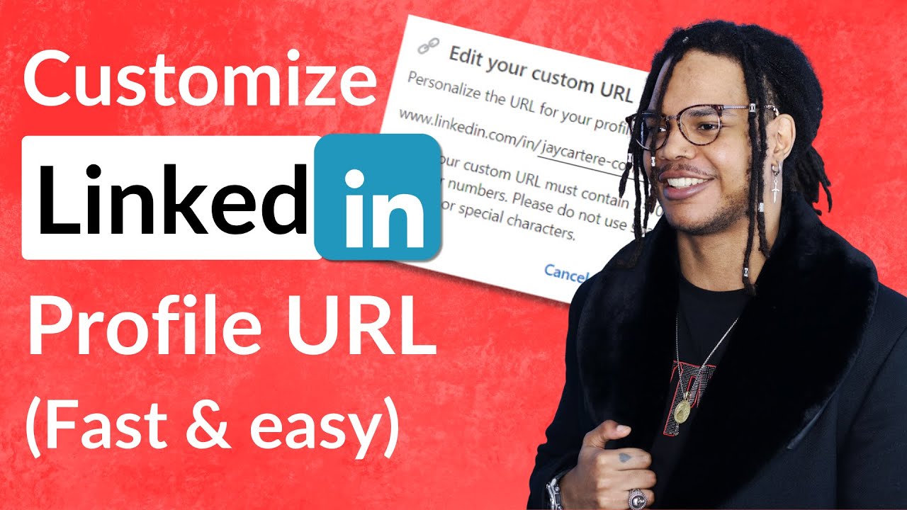 How to Customize Linkedin Profile URL (create custom profile link ...