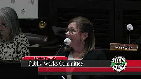 Public Works Committee - March 8, 2022