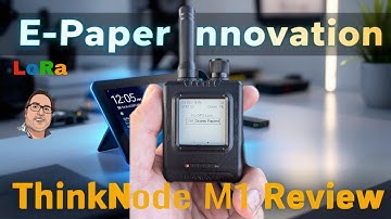 ThinkNode M1 Review: E-Paper Display Awesomeness!