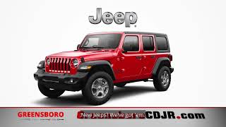 It's Jeep Adventure Days Now at Greensboro Chrysler Dodge Jeep RAM