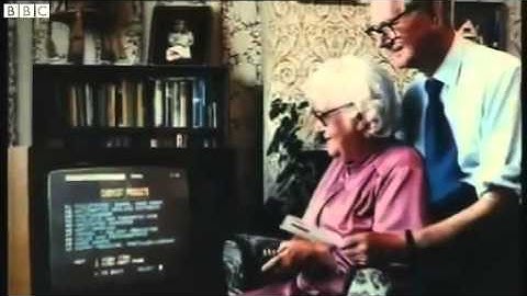 En 1984 Jane Snowden fue la primera compradora online con 72 años