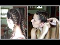 Como hacer trenzas francesas / How to french braid