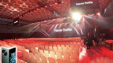 OnePlus Open Launch Event Setup Timelapse