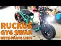 Honda Ruckus GY6 Swap Overview - With Parts List!