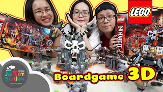 Kết hợp 4 sets LEGO Ninjago thành bộ boardgame 3D khổng lồ siêu đẹp  ToyStation 521