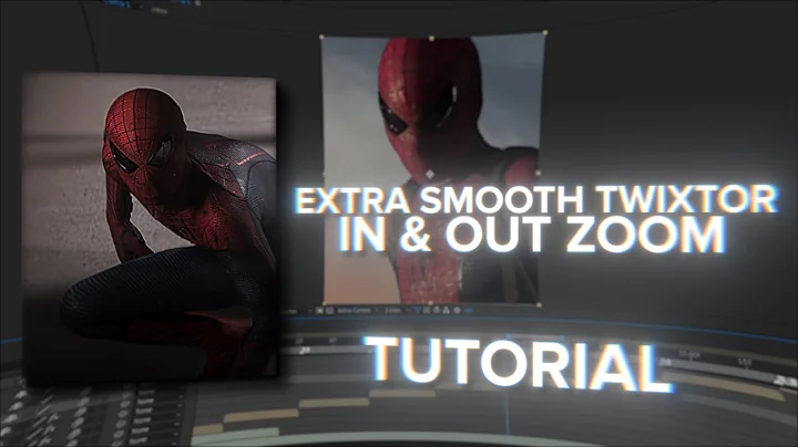EXTRA SMOOTH Twixtor + In & Out ZOOM | After Effects TUTORIAL
