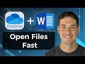 How To Open A Document From OneDrive In Microsoft Word [2026 Guide]