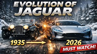 Jaguar Evolution (1935–2026) | Cars Building While Driving ❄️