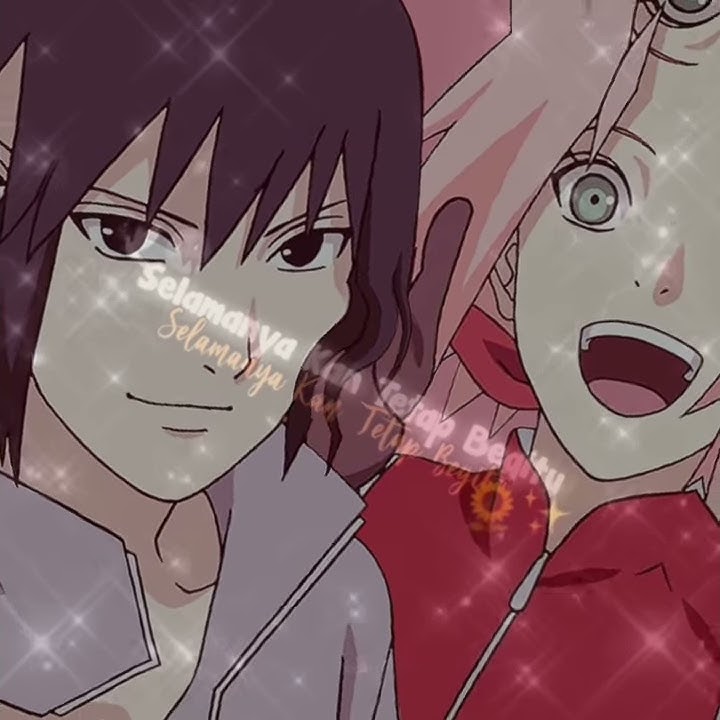 Ccp sasusaku keren teks