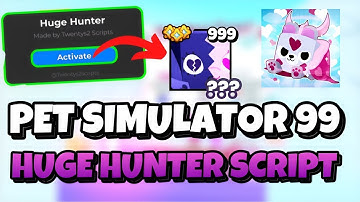 NEW!💘 ✨PET SIMULATOR 99 | HUGE HUNTER SCRIPT | TITANIC TOWER VALENTINES!🗼⛅️
