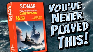 Celebrity Sonar: The Atari Prototype that Could Have Been a 2600 LAUNCH TITLE! Profile