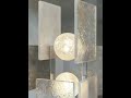 Elevate your space with this stunning Geometric Glass &amp; Glass Ball Table Lamp! #homedecor