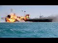 Accidentally Blowing Up a Fake US Aircraft Carrier