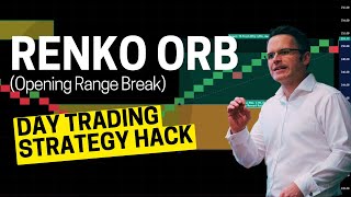 Very Cool RENKO ORB (Opening Range Breakout) DAY TRADING STRATEGY HACK!