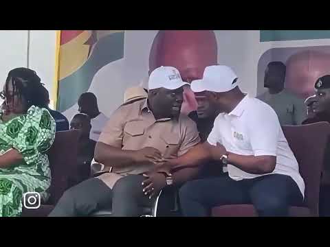#ThrowbackThursday: Shocking moment Lands Minister, Hon. Armah-Kofi Buah learns of Helicopter crash