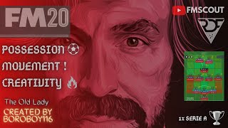 The MASTER Of Possession! How To Play Like Andrea Pirlo! 3-4-1-2 created by BOROBOY116 | FM20 Tactic