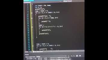 C language program to print a Christmas tree
