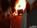 خبر عاجل حريق عربيه ميكروباص في الشغبه 