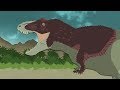 DinoMania - Dinosaurs cartoons | Tyrannosaurus Rex vs Allosaurus | Godzilla and Dinosaurs battles