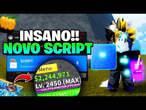 💥 INSANOO!!! NOVO EXECUTOR E SCRIPT BLOX FRUITS PARA CELULAR NOVAS FUNÇÕES AUTO FARM - (MOBILE e PC)