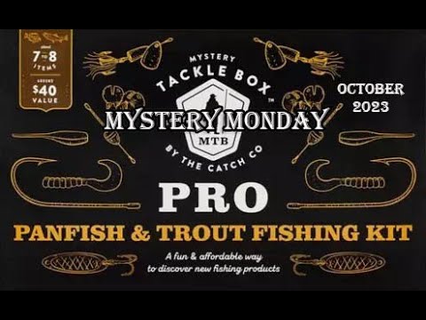 Mystery Tackle Box Pro Review Trout and Panfish Box October 2023