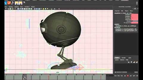 Very Basic Walk Cycle Tutorial - Maya 2011