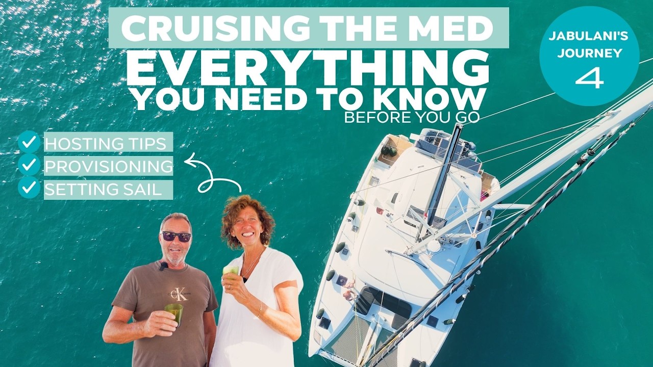 ⁣Life Aboard in the Mediterranean: Hosting, Provisioning & More