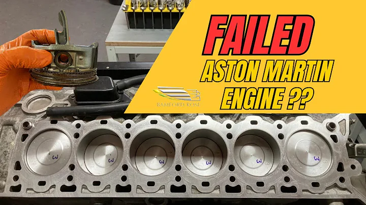 FAILED ASTON MARTIN ENGINE…. REPAIRED BY BAMFORD ROSE!!
