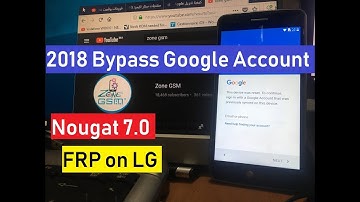 April 2018 Bypass Google Account verification FRP for LG k4 k5 k8 k10 Android 7.0