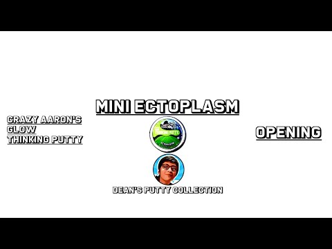 OPENING: Crazy Aaron's Thinking Putty "MINI Ectoplasm" with Glow