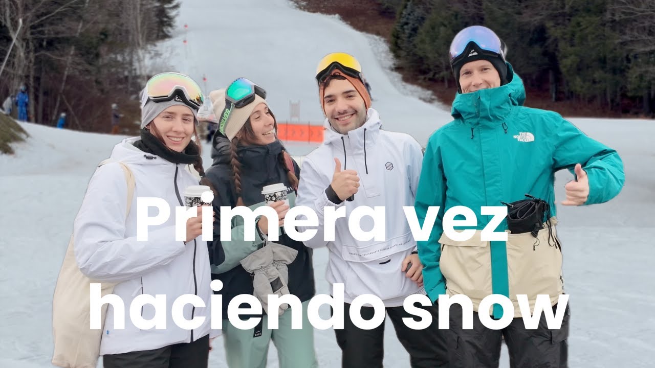 Aprendimos snowboard en un fin de semana y casi NO lo contamos 😬🏂❄️