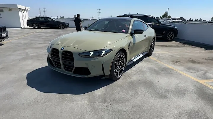 Introducing the 2025 M4 Competition xDrive in individual Stone Grey | 4K