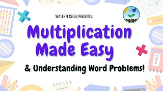 Multiplication Made Easy | Understanding Word Problems | Math Homework Help