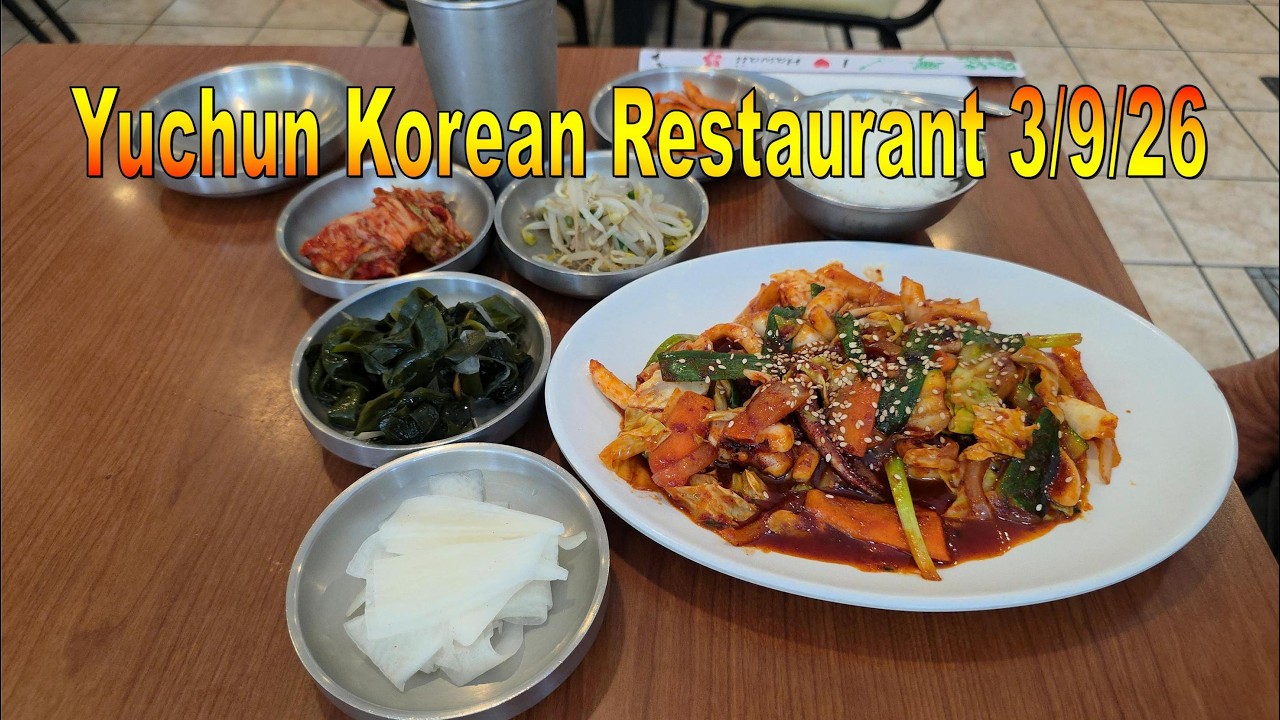 Yu Chun Korean Restaurant 3/9/26 in Honolulu, Oahu, Hawaii
