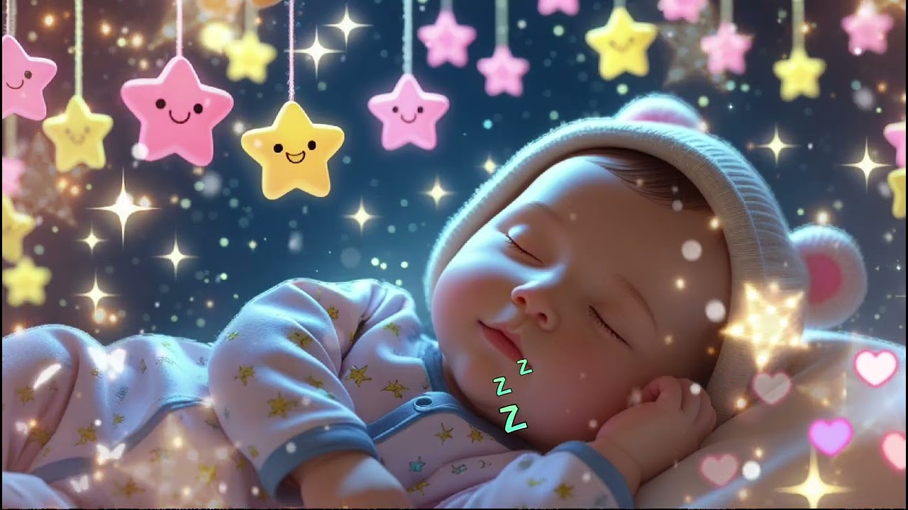 Música Para Dormir Recién Nacidos 💛 Sonidos Lentos 💗 Sueño Profundo 🎵