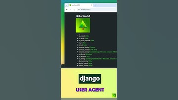 Collecting User Agent data | Django