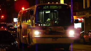 B14 to Spring Creek Stanley Avenue Postal Facility via Sutter Avenue bus announcement
