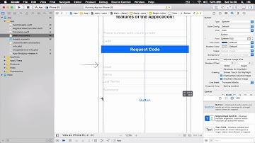 iOS and Swift 4 tutorial E-Commerce Platform part 6 Register UI