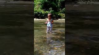 naligo sa ilog kasama ang pamilya🍃(bonding with fam) 