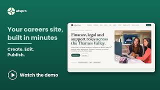 ATSpro — Careers Website Builder for Recruitment Agencies (Demo)