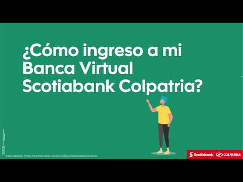 ¿Cómo ingreso a mi Banca Virtual Scotiabank Colpatria?