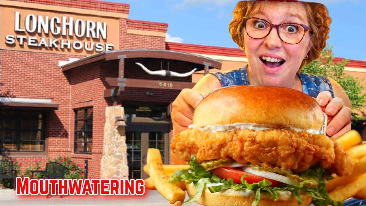 Eating Instagram Suggested! Longhorn Steakhouse Chicken Sandwich! The Best Lunch Deal in Lakeland?