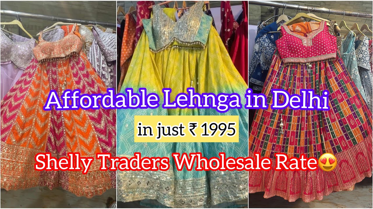 Latest collection of Shelly Traders 😍| Buy Lehnga in Wholesale price | under ₹2999 ❤️