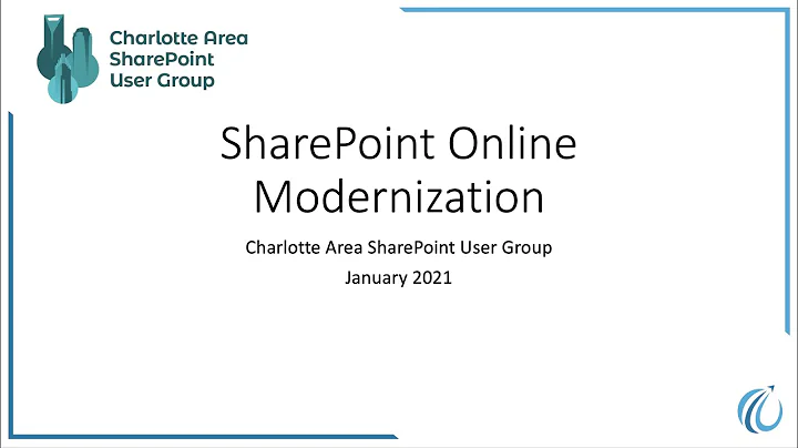 SharePoint Online Modernization with Andy Huneycutt