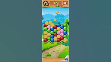 Bee Brilliant Blast - Level 2 gameplay - pair matching block popping puzzle game cute