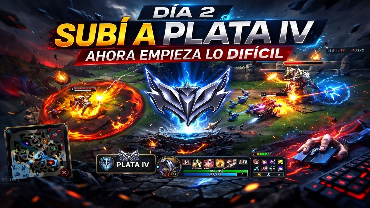 Subí a Plata IV… ahora empieza lo difícil | Camino a Diamante #2