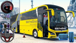 Coach Bus Driving Simulator 3D Real Offroad Driving Android Gameplay  screenshot 5