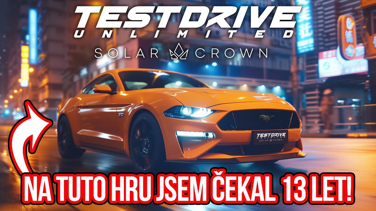 NA TUTO HRU JSEM ČEKAL 13 LET! | Test Drive Unlimited Solar Crown (Beta ...